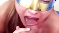 Turkish Masked Wife – Blowjob And Deepthroat