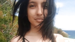 innocent petite teen deepthroat and fucked with cumshot in her mouth